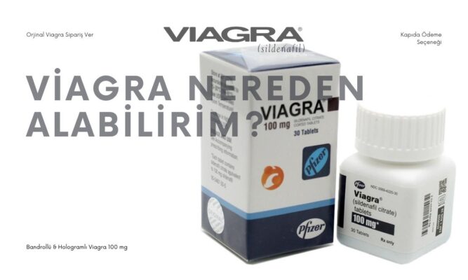 Orjinal bandrollü & hologramlı Viagra 100 mg nerede alınır?